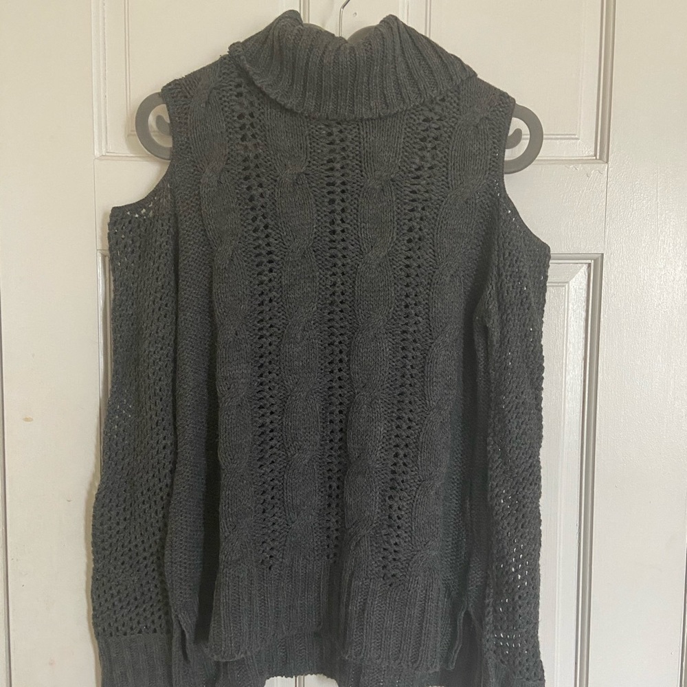 American Eagle Cold Shoulder Sweater